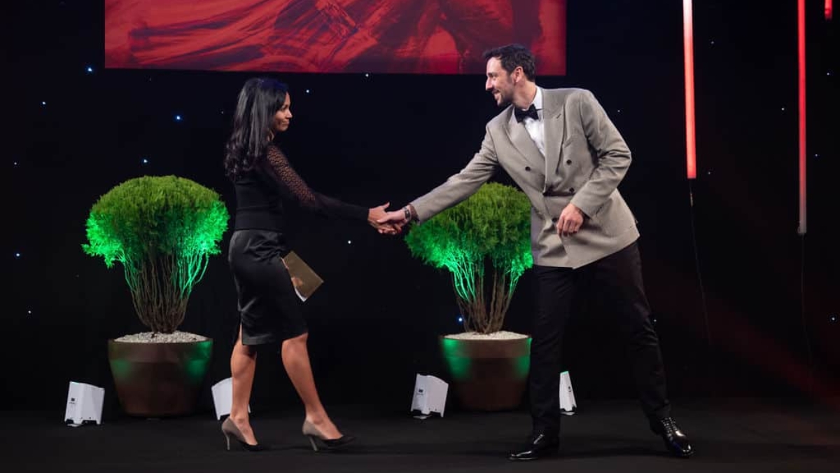 Shazna Ali meets Ralf Little BALI Awards 2022