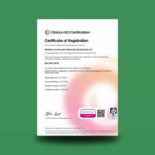 MCM ISO9001 Certificate 2027